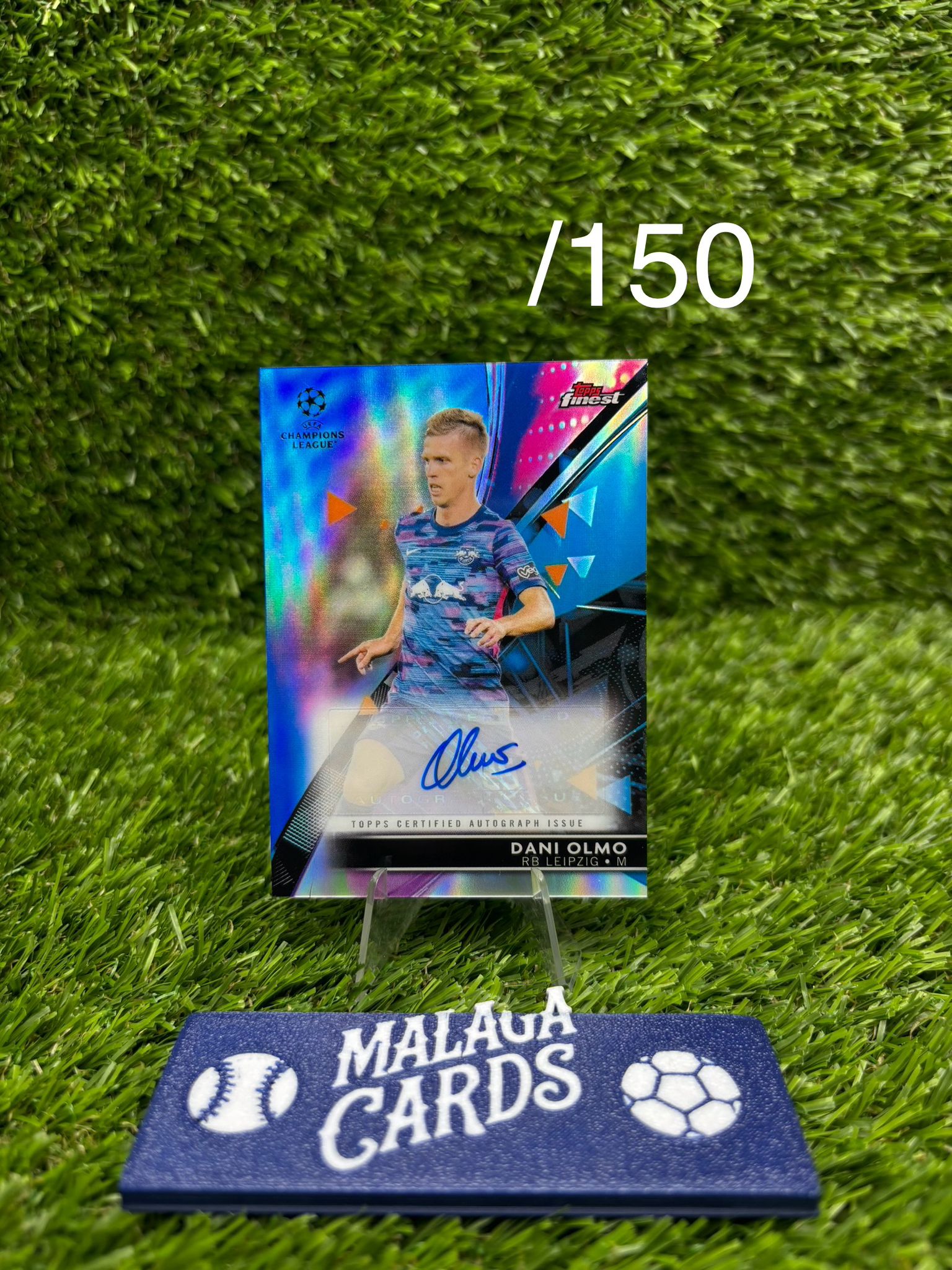 Dani Olmo - Topps Finest 2021-22 - Autograph /150