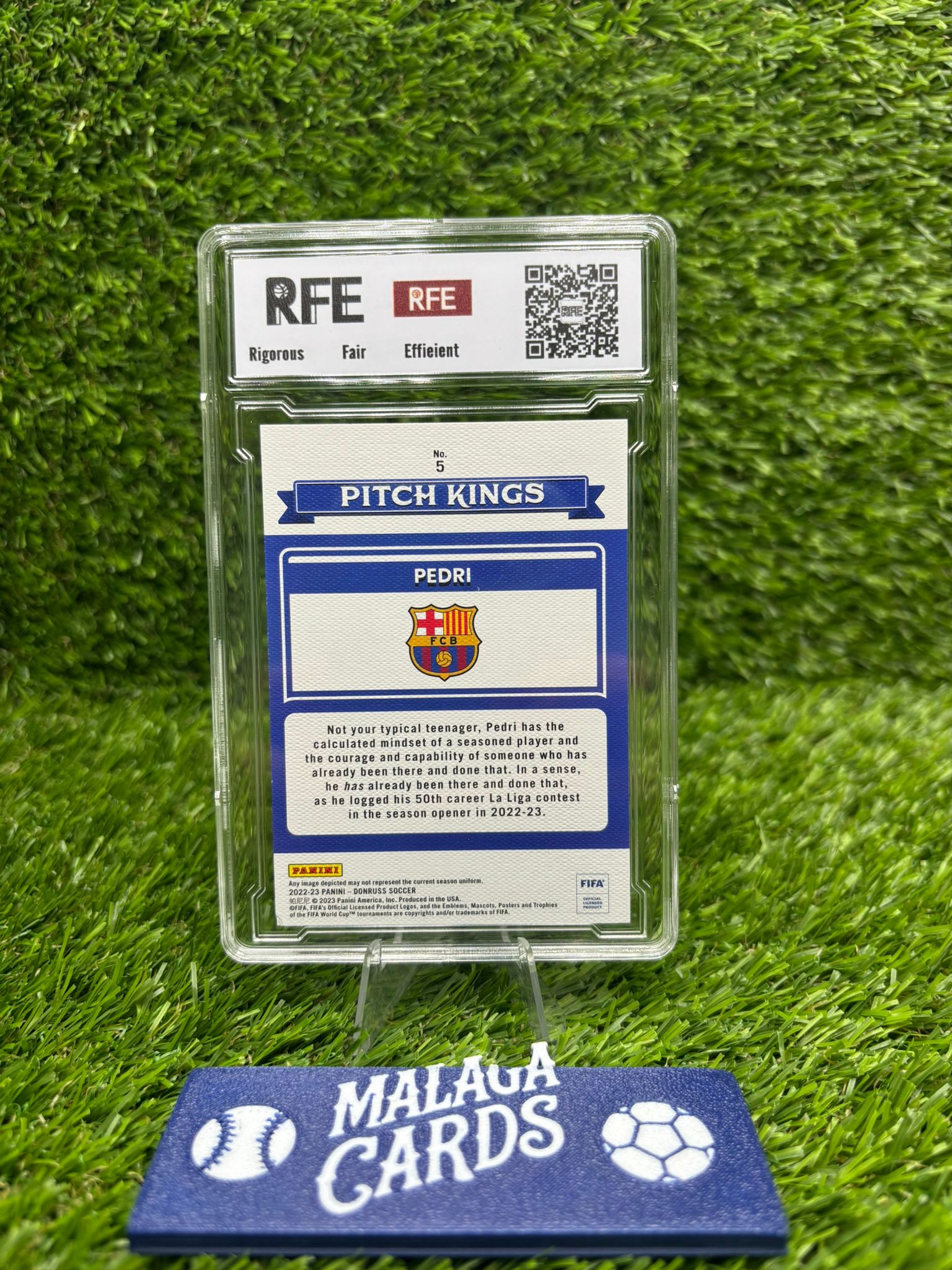 Pedri - Panini Donruss 2022-23 - Pitch Kings (RFE 9.0) - Imagen 2