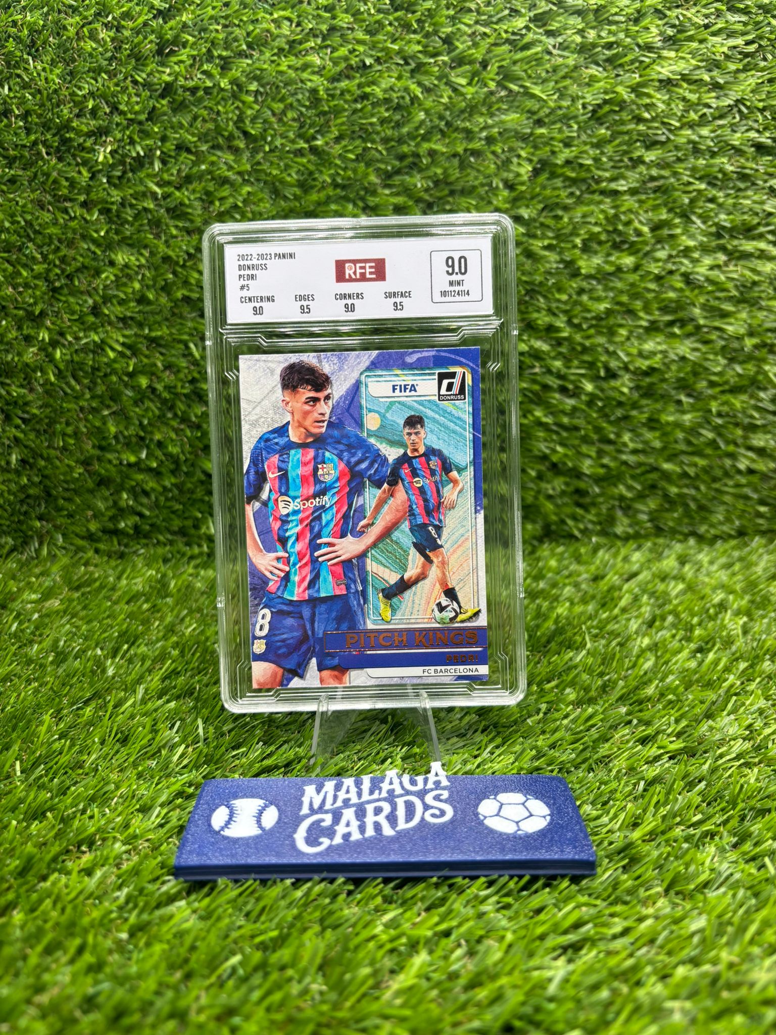 Pedri - Panini Donruss 2022-23 - Pitch Kings (RFE 9.0) - Imagen 3