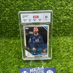 Sergio Ramos - Topps UCC 2021-22 - Gradeada RFE 9.0