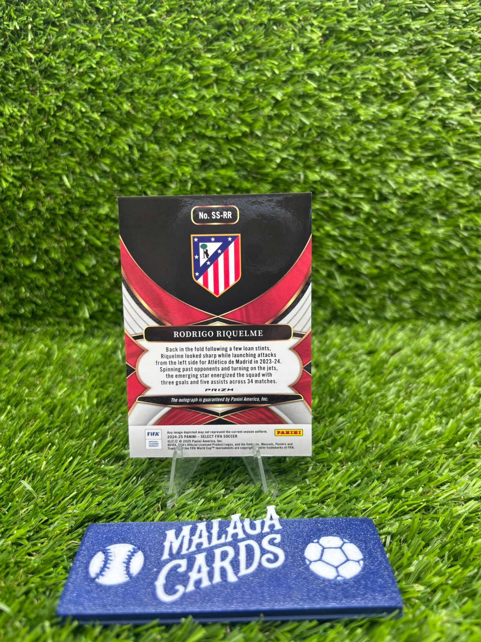 Rodrigo Riquelme - Panini Select 2024-25 - Autograph - Imagen 2