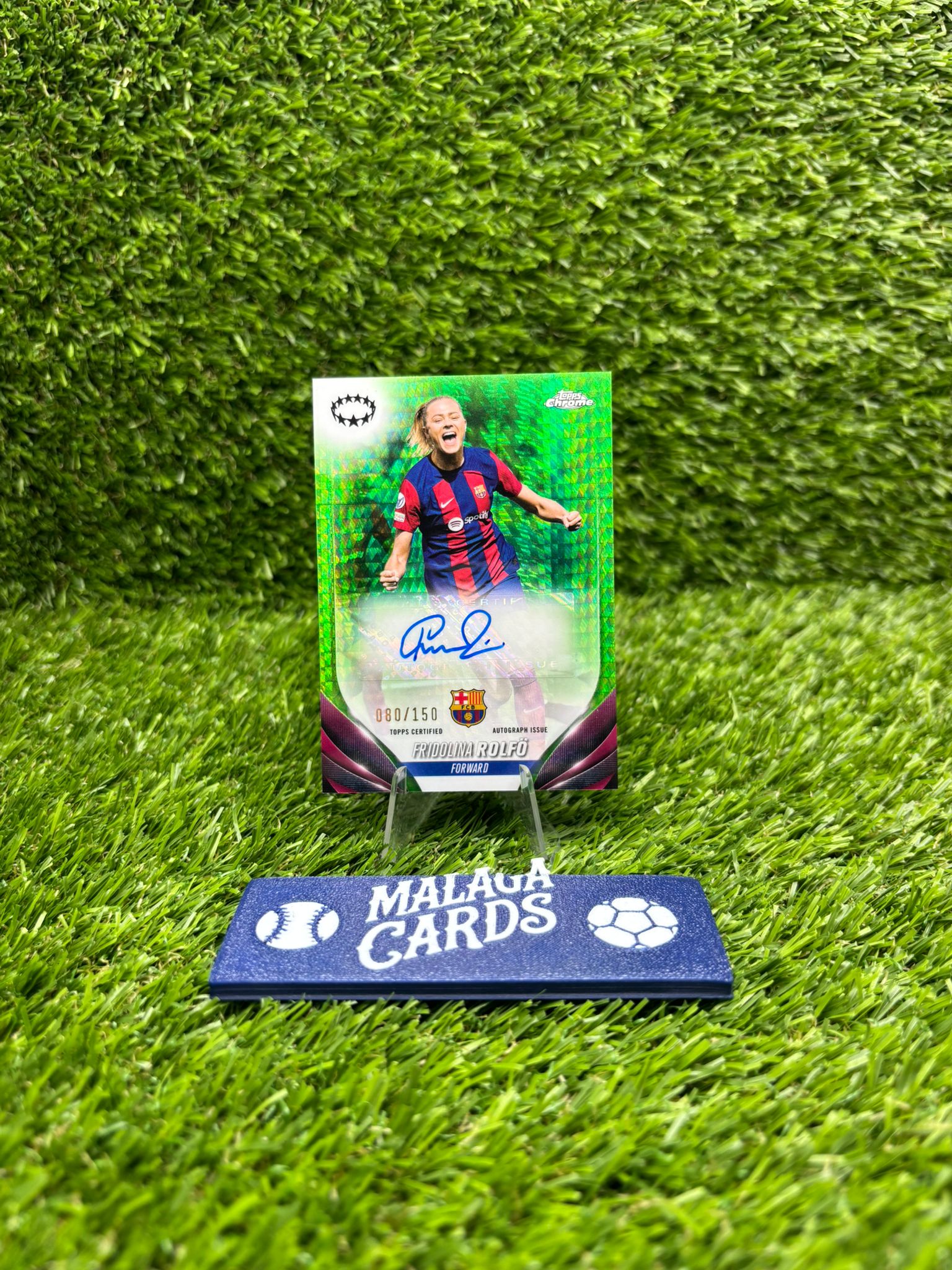 Fridolina Rolfö - Topps Chrome 2023-24 - Autograph /150 - Imagen 3