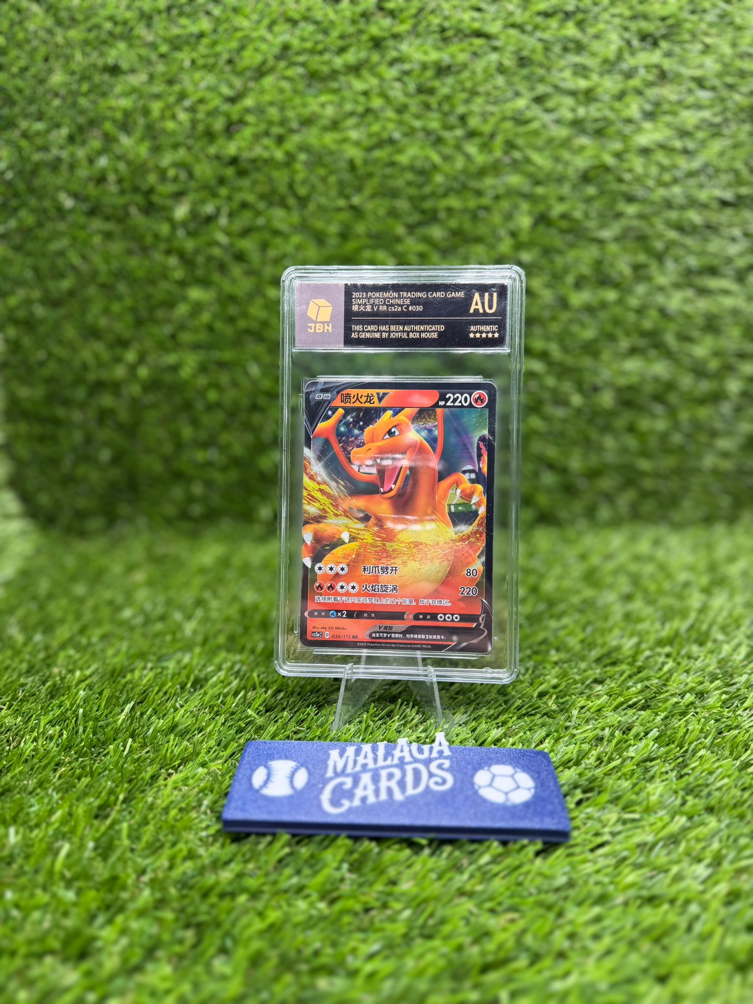 Charizard V - Pokémon TCG 2023 - Encapsulado JBH (Autenticado) - Imagen 3