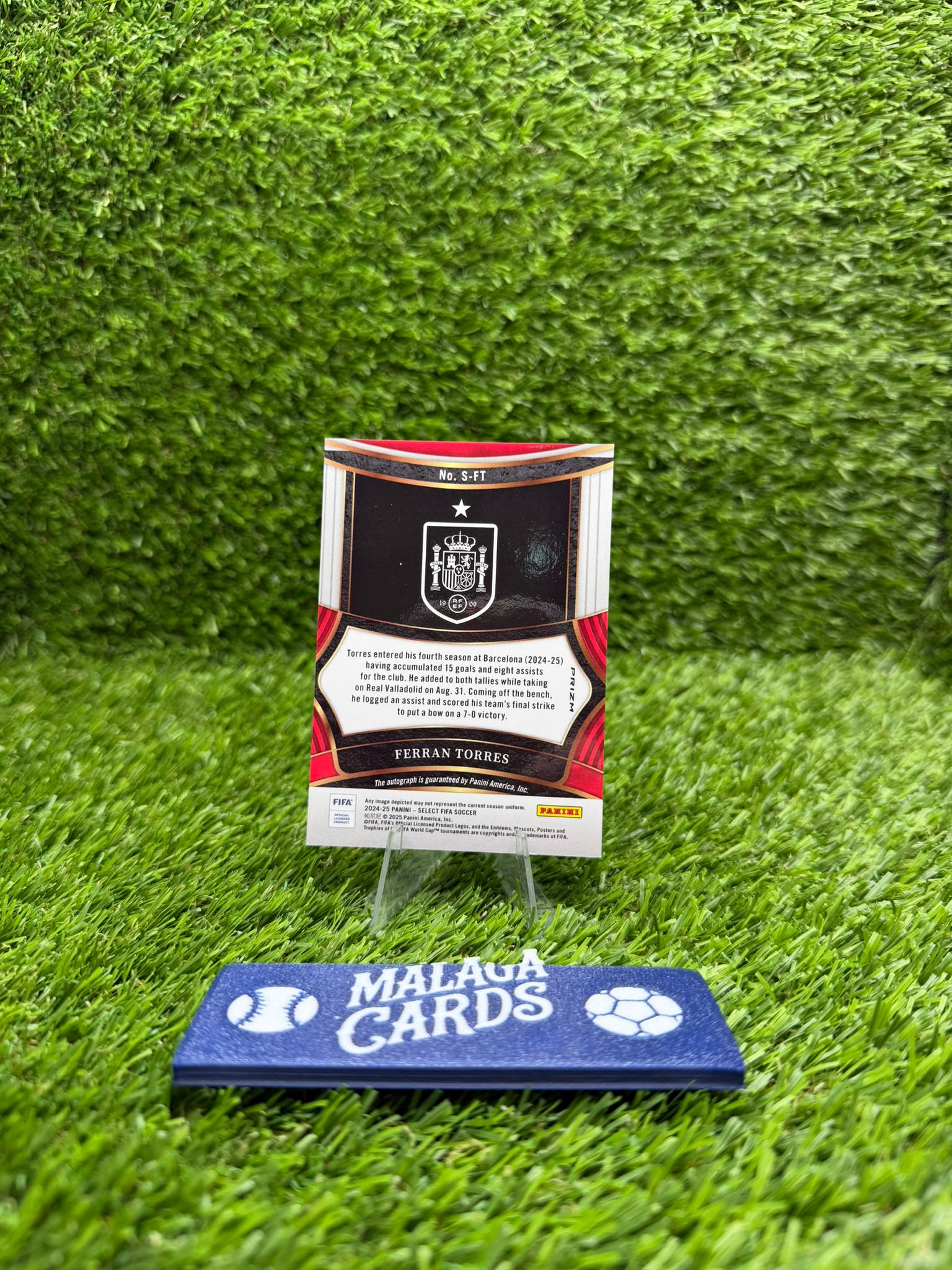 Panini Select 24-25 – Ferran Torres Auto España - Imagen 4