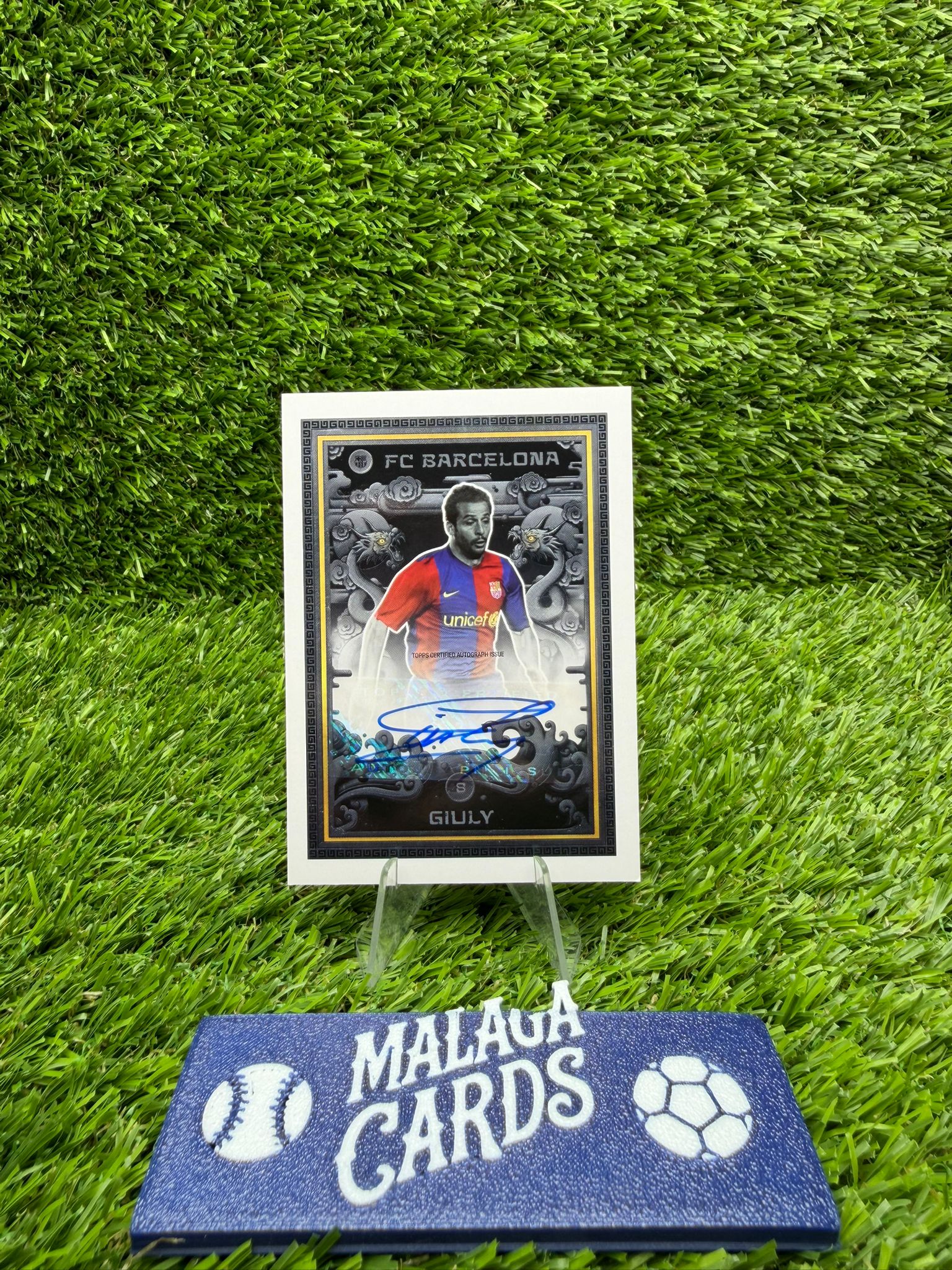 Giuly – Topps Año del Dragón FC Barcelona 23-24 – Autógrafo