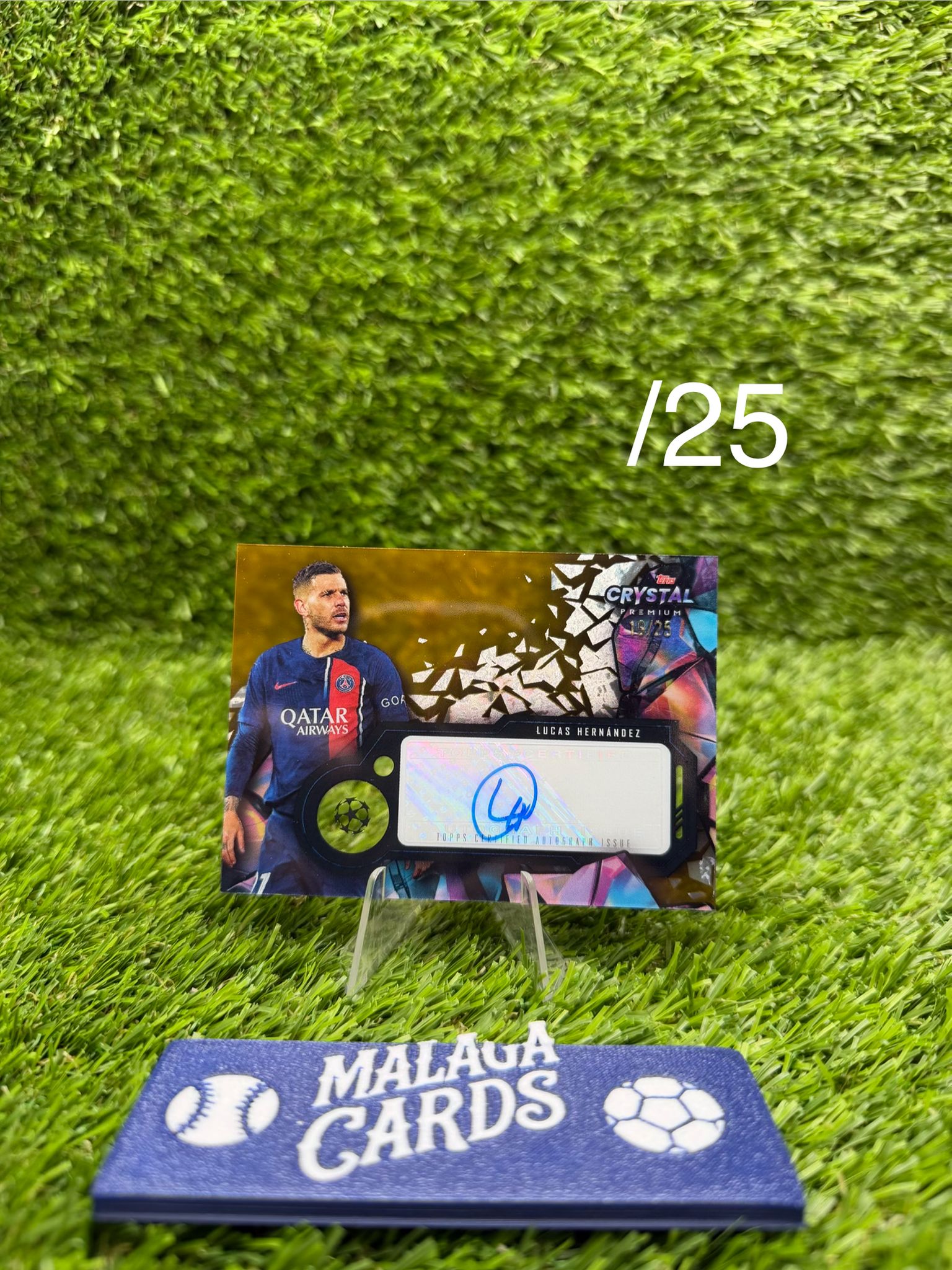Topps Crystal 23-24 – Lucas Hernández Auto /25 PSG
