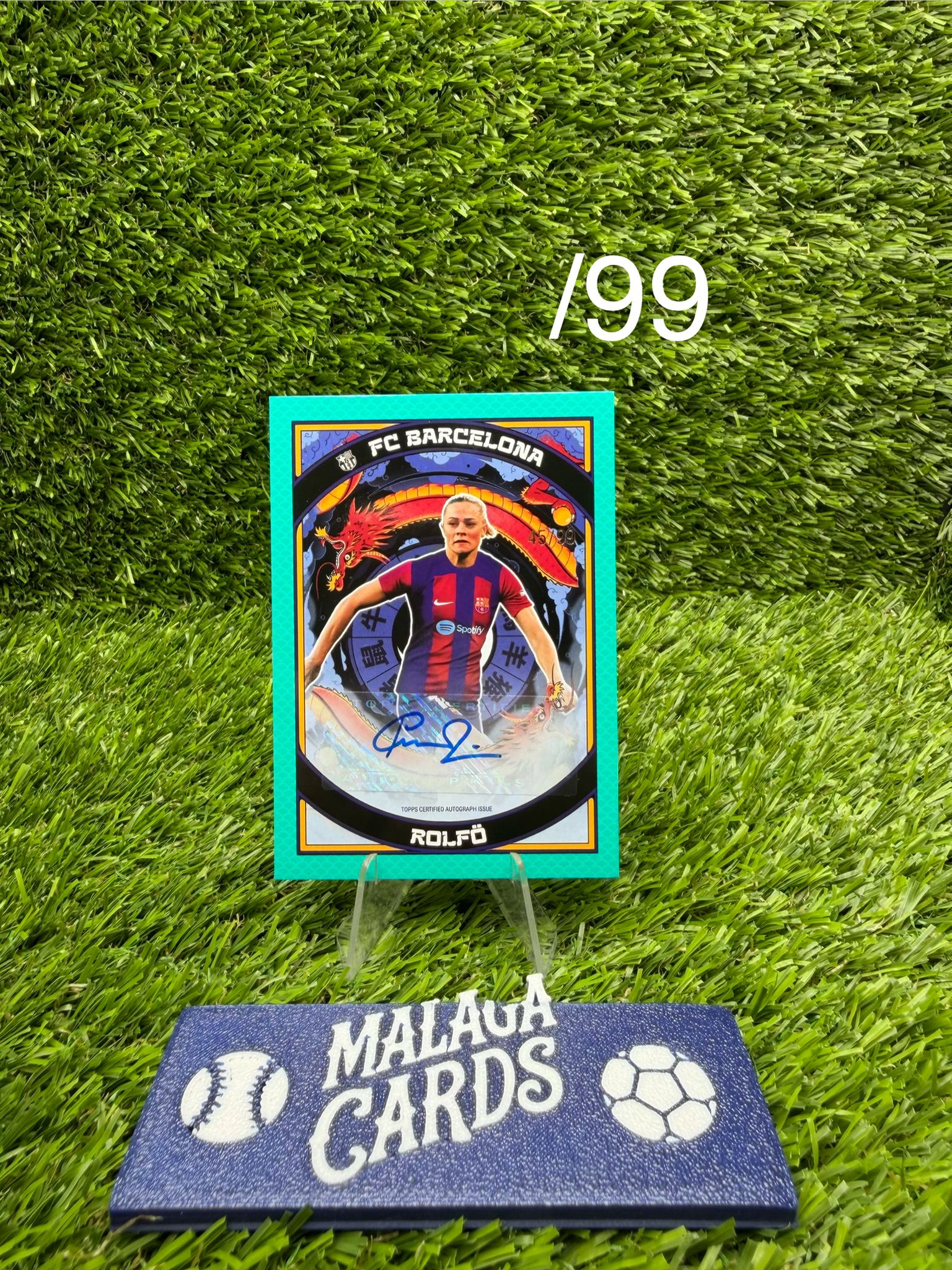 Fridolina Rolfö – Topps Año del Dragón FC Barcelona 23-24 – Autógrafo /99