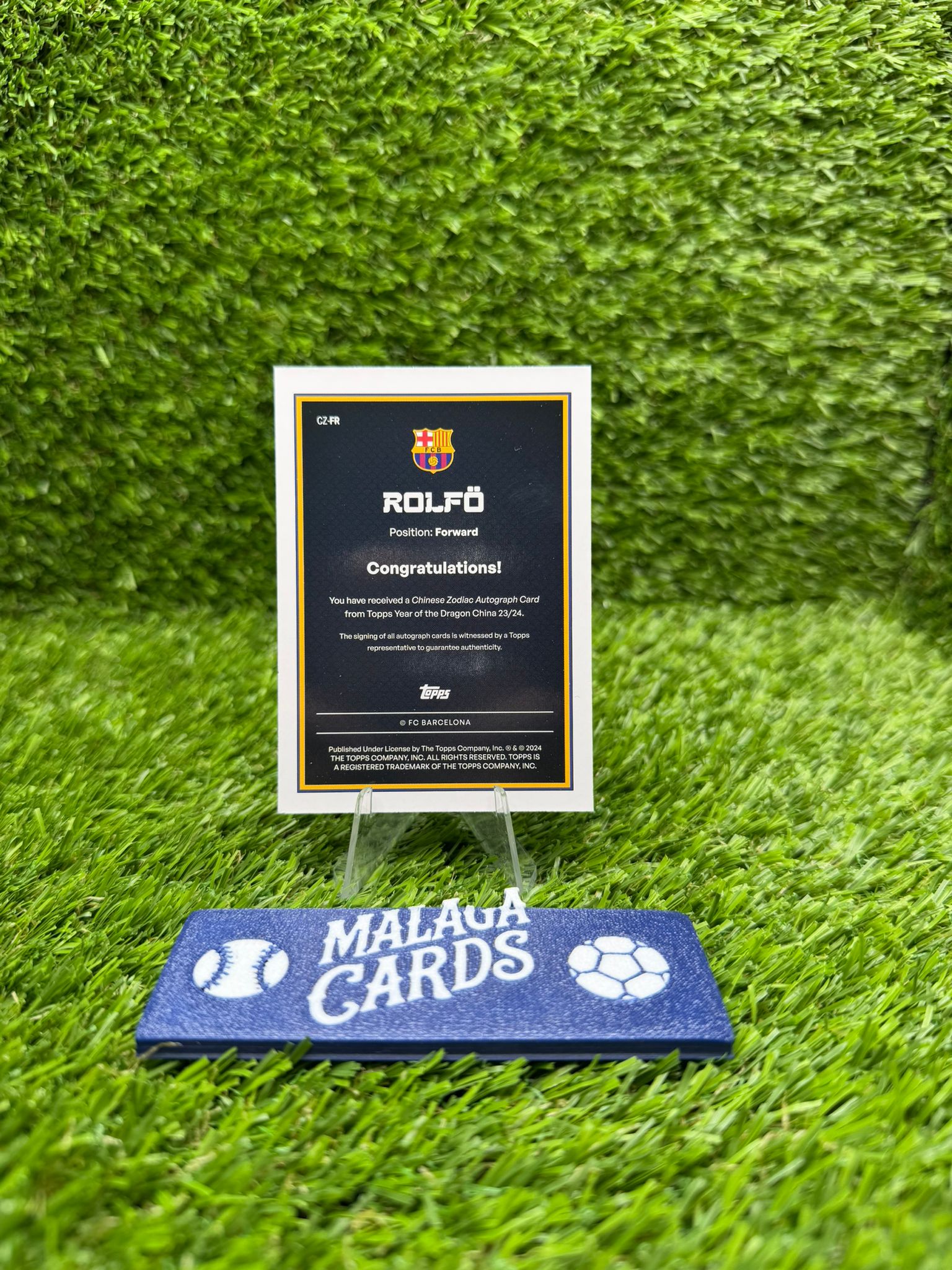 Fridolina Rolfö – Topps Año del Dragón FC Barcelona 23-24 – Autógrafo /99 - Imagen 4